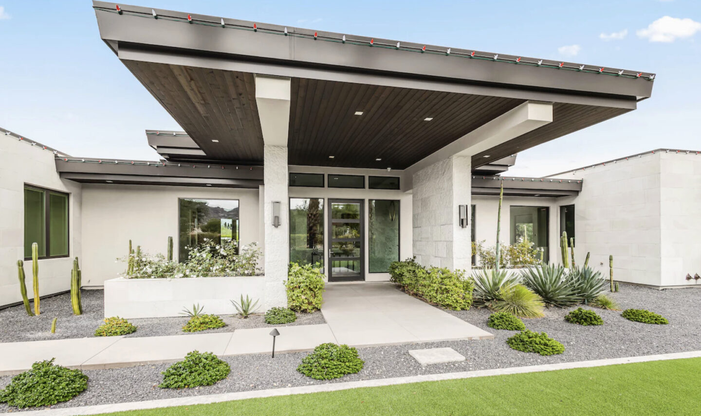 Two homes and a nine-hole putting green anchor this Paradise Valley, Arizona