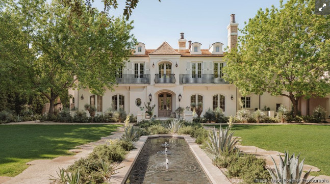 French-inspired estate in Arcadia
