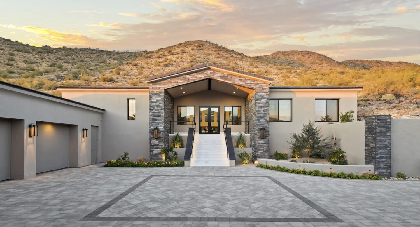 Custom Scottsdale home carved into Arizona mountainside asks nearly $8 million